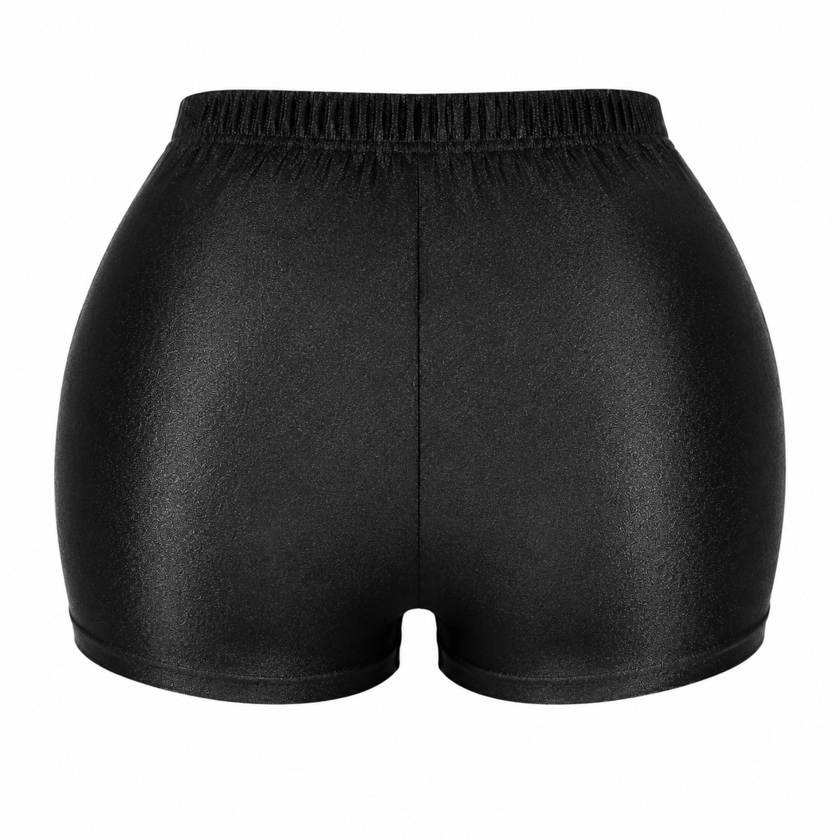 black-high-waisted-textured-micro-shorts-back-view
