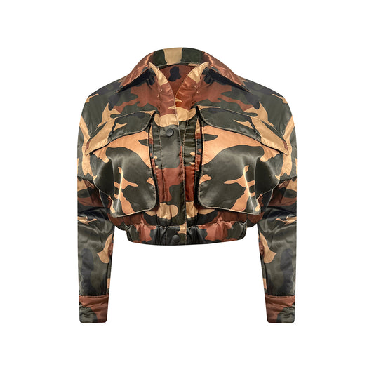 Simple & Fly Camouflage Jacket