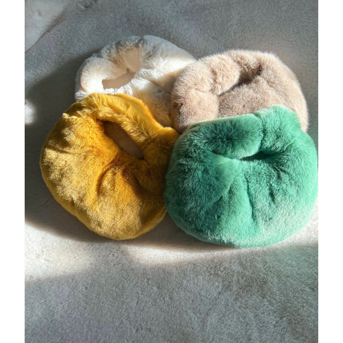Plush Vegan Fur Bags